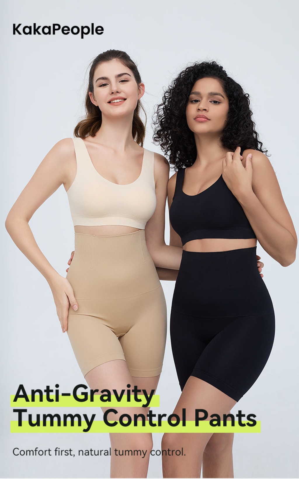 Kakapeople Women's Tummy Control Shaper Shorts